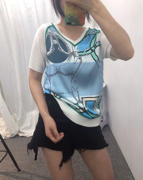 women's t-shirt tk40575fashion & tees 2021 runway luxury european design short print party style clothing, White 
women's t-shirt tk40575fashion & tees 2021 runway luxury european design short print party style clothing, White