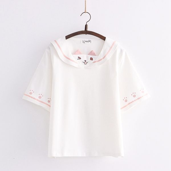 women's t-shirt teen girls kawaii short sleeve graphic t-shirts women cute cat cartoon print vintage aesthetic tee white blu
women's t-shirt teen girls kawaii short sleeve graphic t-shirts women cute cat cartoon print vintage aesthetic tee white blu
