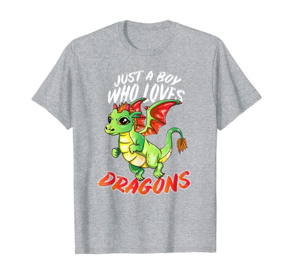just a boy who loves dragons for kids men t-shirt, White;black
just a boy who loves dragons for kids men t-shirt, White;black