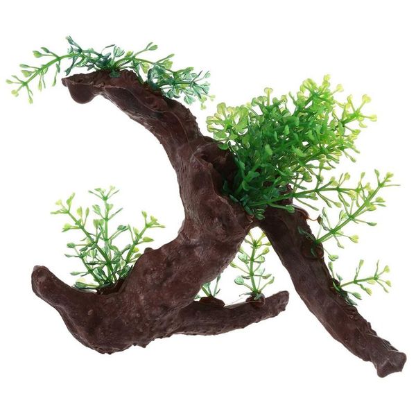 decorations green dark brown fish tank aquarium driftwood plastic tree 5.7 inch
decorations green dark brown fish tank aquarium driftwood plastic tree 5.7 inch