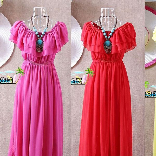 2021 summer ruffle bohemia chiffon dress,beach dress,vestidos femininos,tropical girl long dress larger size 3xl 4xl 5xl 6xl, Black;gray
2021 summer ruffle bohemia chiffon dress,beach dress,vestidos femininos,tropical girl long dress larger size 3xl 4xl 5xl 6xl, Black;gray