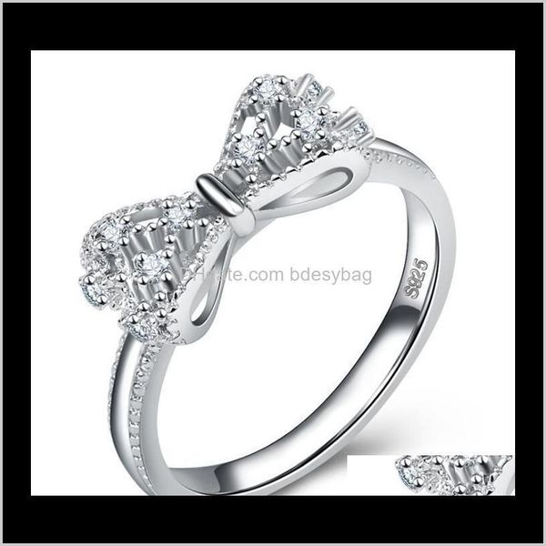 band fashion beauty luxury designer ring for wemen jewelry bow style rings with shining crystal stone drop delivery 2021 etdwy, Silver
band fashion beauty luxury designer ring for wemen jewelry bow style rings with shining crystal stone drop delivery 2021 etdwy, Silver