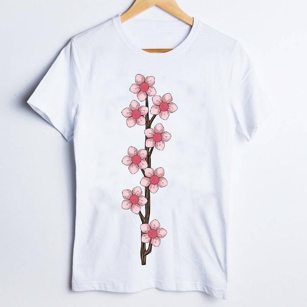 women tees print graphic summer spring printing floral fashion cute 90s ladies clothes lady clothing female t shirt t-shirt, White
women tees print graphic summer spring printing floral fashion cute 90s ladies clothes lady clothing female t shirt t-shirt, White