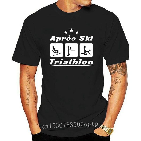 men's t-shirts apres ski triathlon tshirt funny casual personality tee humorous sunlight for men standard crew neck homme, White;black
men's t-shirts apres ski triathlon tshirt funny casual personality tee humorous sunlight for men standard crew neck homme, White;black