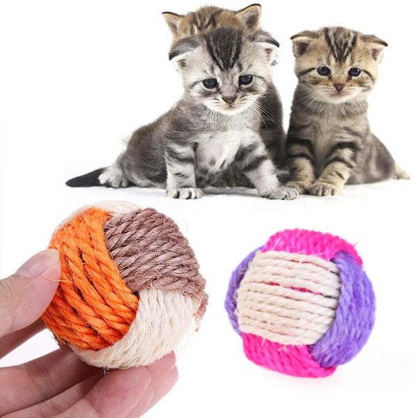 cat toys round sisal ball toy tricolor knitting non-toxic kitten teasing pet biting chew interactive supplies
cat toys round sisal ball toy tricolor knitting non-toxic kitten teasing pet biting chew interactive supplies