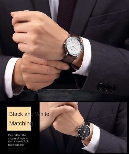 wristwatches watch men's casual simple belt korean style waterproof student quartz spot, Slivery;brown
wristwatches watch men's casual simple belt korean style waterproof student quartz spot, Slivery;brown