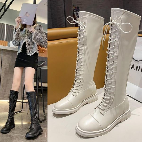 boots 2021 women sock autumn lace up mid calf female high platform shoes fashion beige stockings mid-calf, Black
boots 2021 women sock autumn lace up mid calf female high platform shoes fashion beige stockings mid-calf, Black