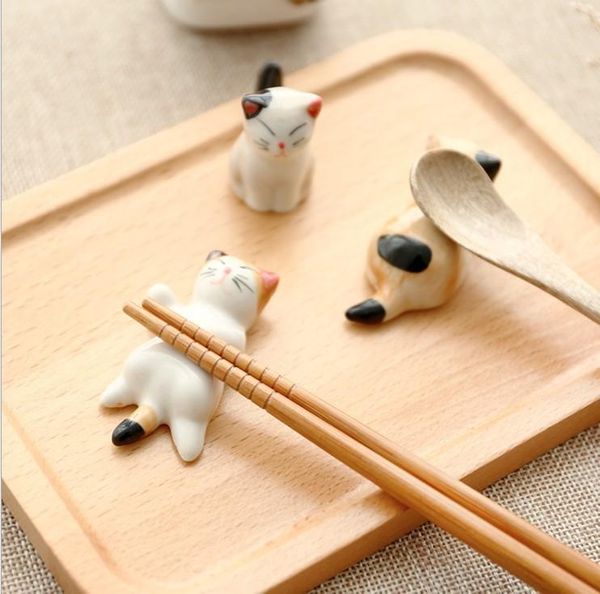 chopsticks 6pcs/set pillow chopstick rest home decoration cat forks holder spoon
chopsticks 6pcs/set pillow chopstick rest home decoration cat forks holder spoon