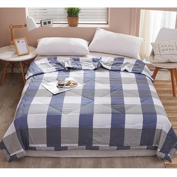 comforters & sets cotton blanket summer quilt plaid soft bed quilts spring throw fashion home textile
comforters & sets cotton blanket summer quilt plaid soft bed quilts spring throw fashion home textile