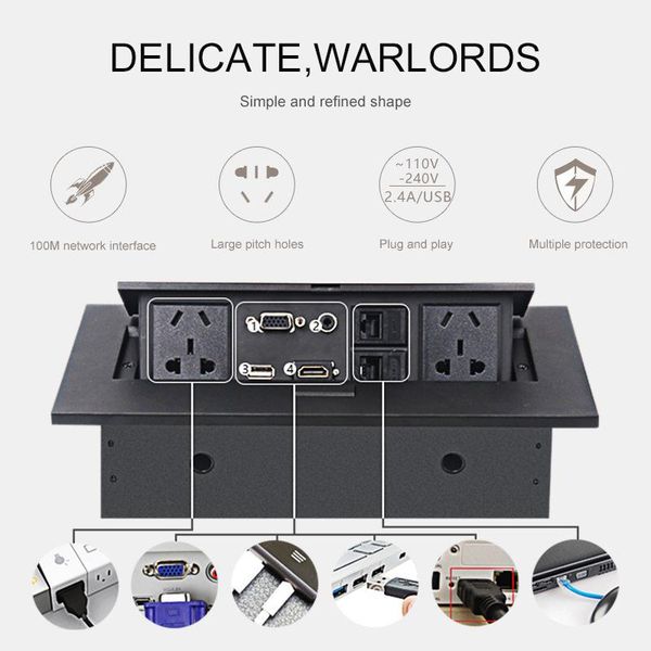 smart power plugs multimedia desksockets office desk socket wall for conference charging zinc alloy dropship
smart power plugs multimedia desksockets office desk socket wall for conference charging zinc alloy dropship