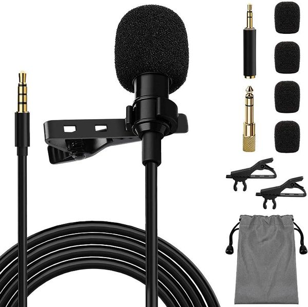 omnidirectional metal microphone 3.5mm jack lavalier tie clip microphones mini audio mic for camera computer lapphone
omnidirectional metal microphone 3.5mm jack lavalier tie clip microphones mini audio mic for camera computer lapphone