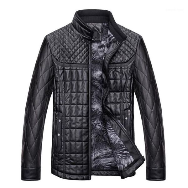men's fur & faux high-end autumn and winter leather jacket warm casual solid color pu windproof coat, Black
men's fur & faux high-end autumn and winter leather jacket warm casual solid color pu windproof coat, Black