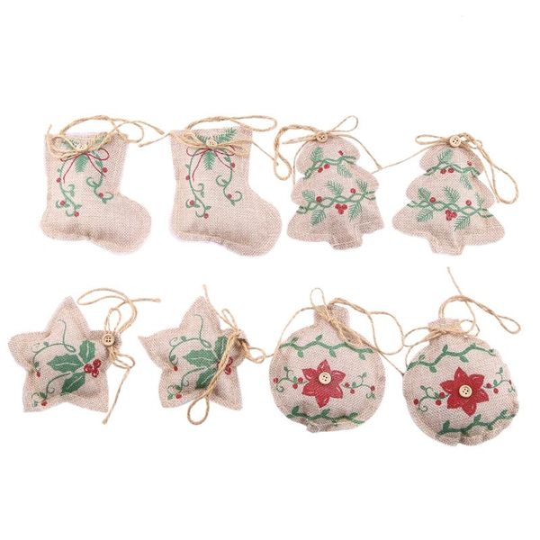party decoration rustic christmas tree ornaments stocking decorations burlap country ball bell with red and green holly l
party decoration rustic christmas tree ornaments stocking decorations burlap country ball bell with red and green holly l