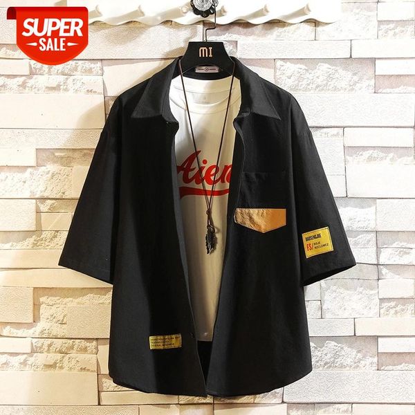 classic brand 2021 summer hip hop men's white black streetwear shirt fashion short sleeve loose casual plus oversize -4xl 5xl #ki81
classic brand 2021 summer hip hop men's white black streetwear shirt fashion short sleeve loose casual plus oversize -4xl 5xl #ki81