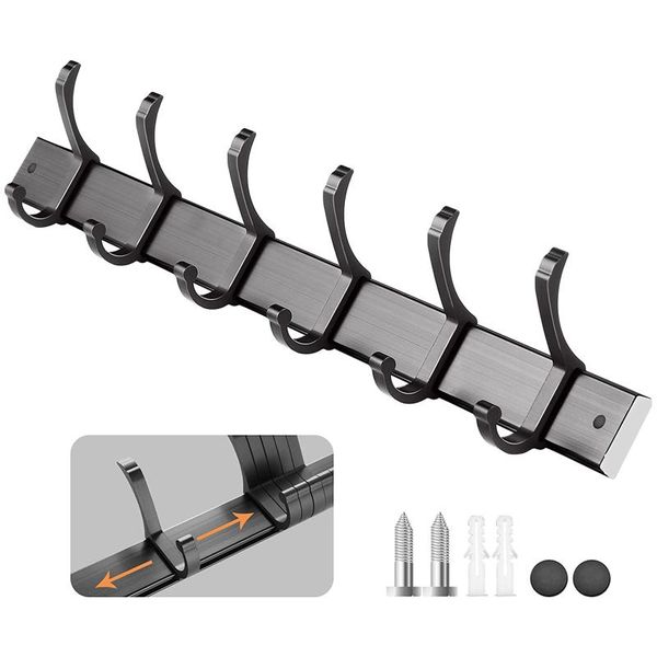 hooks & rails multifunction wall-mounted hook row with 5pcs black solid color aluminium for hanging clothes faroot
hooks & rails multifunction wall-mounted hook row with 5pcs black solid color aluminium for hanging clothes faroot