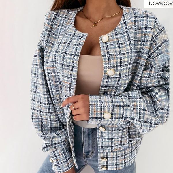 women's jackets fashion casual lattice printed coats female buttons long sleeve tunic blouse shirt autumn cardigan #4, Black;brown
women's jackets fashion casual lattice printed coats female buttons long sleeve tunic blouse shirt autumn cardigan #4, Black;brown
