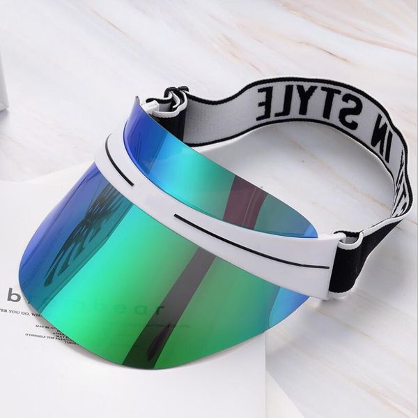 2021 designer visor summer fashion men's and women's sun hat latest designer dazzle color transparent pvc sun hat, sun hat, Blue;gray
2021 designer visor summer fashion men's and women's sun hat latest designer dazzle color transparent pvc sun hat, sun hat, Blue;gray