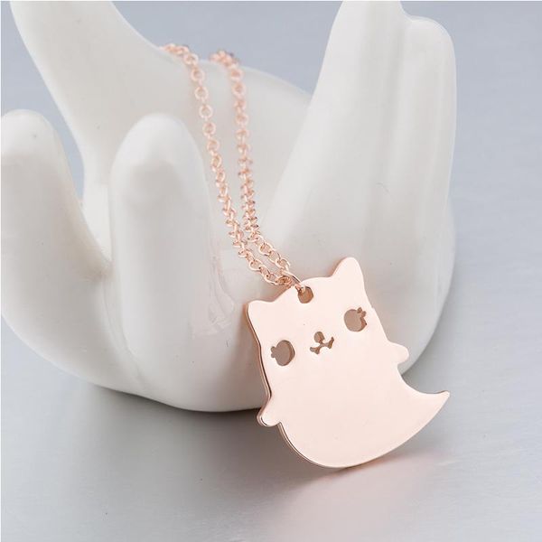 pendant necklaces cute fat cat women gold chains pendants stainless steel simple 2021 woman fashion jewelry on the neck, Silver
pendant necklaces cute fat cat women gold chains pendants stainless steel simple 2021 woman fashion jewelry on the neck, Silver
