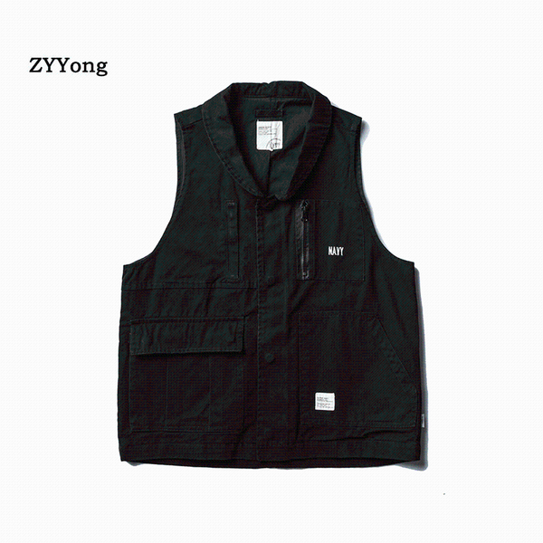 men's vests male casual summer cotton sleeveless vest with pockets men multi pocket pograph waistcoat, Black;white
men's vests male casual summer cotton sleeveless vest with pockets men multi pocket pograph waistcoat, Black;white