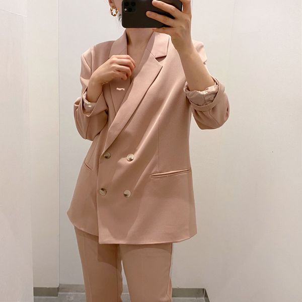 women's two piece pants female pantsuit, ensemble for fall and winter, double blazer, wedged breasted, jacket pants, office clothes, ,, White
women's two piece pants female pantsuit, ensemble for fall and winter, double blazer, wedged breasted, jacket pants, office clothes, ,, White