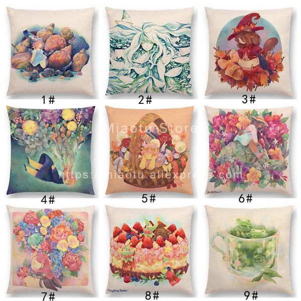 new arrival dreamlike watercolor painting cute girls colorful flowers marine cushion cover home decor car sofa throw pillow case
new arrival dreamlike watercolor painting cute girls colorful flowers marine cushion cover home decor car sofa throw pillow case
