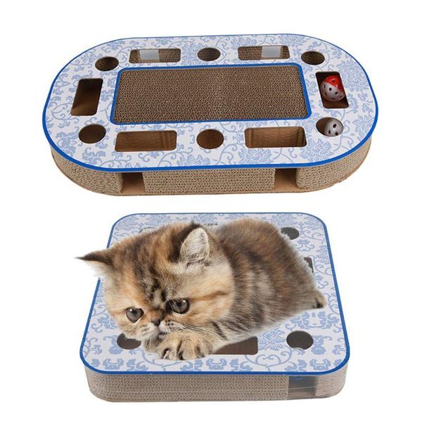 cat toys scratcher interactive kitten toy scratch corrugated cardboard with balls 11ua
cat toys scratcher interactive kitten toy scratch corrugated cardboard with balls 11ua