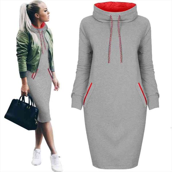 casual winter shirt vitange women dress long sleeve knee length sweatshirt faux leather pocket bodycon, Black;gray
casual winter shirt vitange women dress long sleeve knee length sweatshirt faux leather pocket bodycon, Black;gray