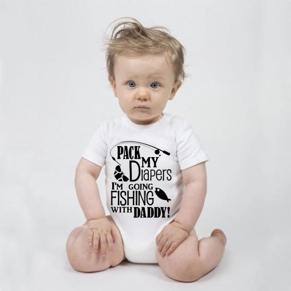rompers pack my diapers i' coming fishing with daddy born baby girls boys clothes bodysuits cute o neck jumpsuits, Blue
rompers pack my diapers i' coming fishing with daddy born baby girls boys clothes bodysuits cute o neck jumpsuits, Blue