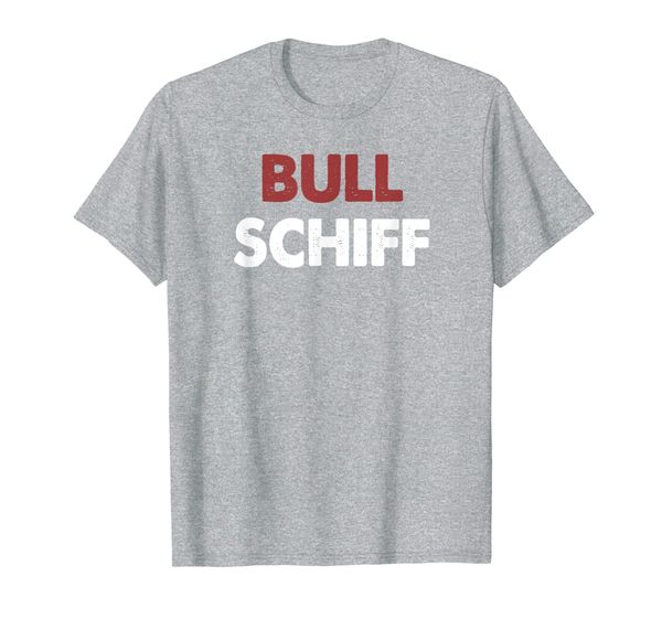 bull schiff dedicated to u.s representative adam schiff t-shirt, White;black