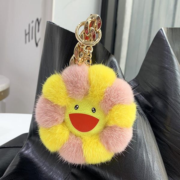 keychains real smile sunflower keychain women bag ornaments cute flower toy pendant car key rings accessories trinkets gift, Silver
keychains real smile sunflower keychain women bag ornaments cute flower toy pendant car key rings accessories trinkets gift, Silver