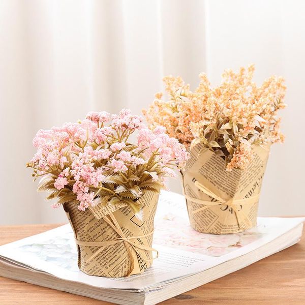 decorative flowers & wreaths kraft paper flower dried potted plant creative home living room party decoration gypsophila bouquet
decorative flowers & wreaths kraft paper flower dried potted plant creative home living room party decoration gypsophila bouquet