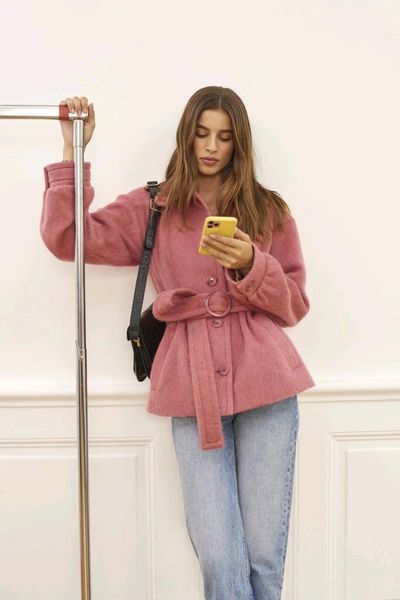 women's wool & blends 2021 autumn and winter soft comfortable front buckle bandage coat woolen, Black
women's wool & blends 2021 autumn and winter soft comfortable front buckle bandage coat woolen, Black