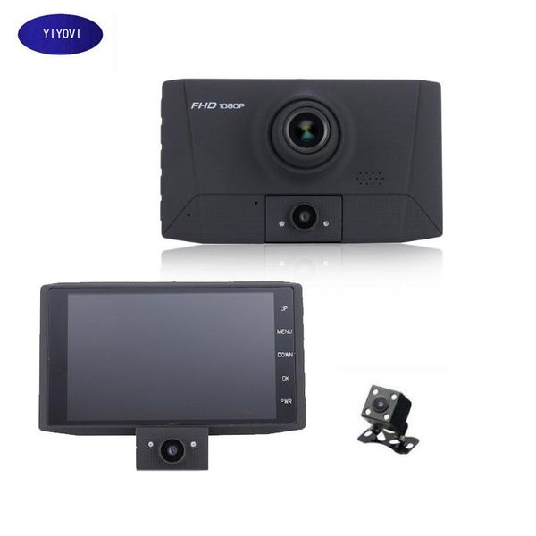 car rear view cameras& parking sensors dvr 3 cameras lens dash camera 4 inch registratory night vision camcorder 1080p auto video recorder
car rear view cameras& parking sensors dvr 3 cameras lens dash camera 4 inch registratory night vision camcorder 1080p auto video recorder
