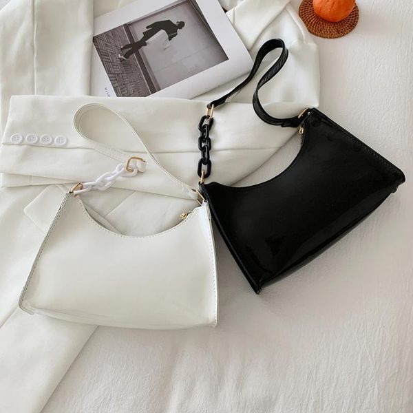 evening bags patent leather shoulder bag women fashion pu underarm casual ladies solid color zipper small handbag purse
evening bags patent leather shoulder bag women fashion pu underarm casual ladies solid color zipper small handbag purse