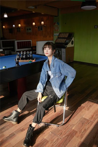 2021 new designer denim women fall blue jeans coat open back cotton long sleeve fashion jacket streetwear 3xp8, Black;brown
2021 new designer denim women fall blue jeans coat open back cotton long sleeve fashion jacket streetwear 3xp8, Black;brown