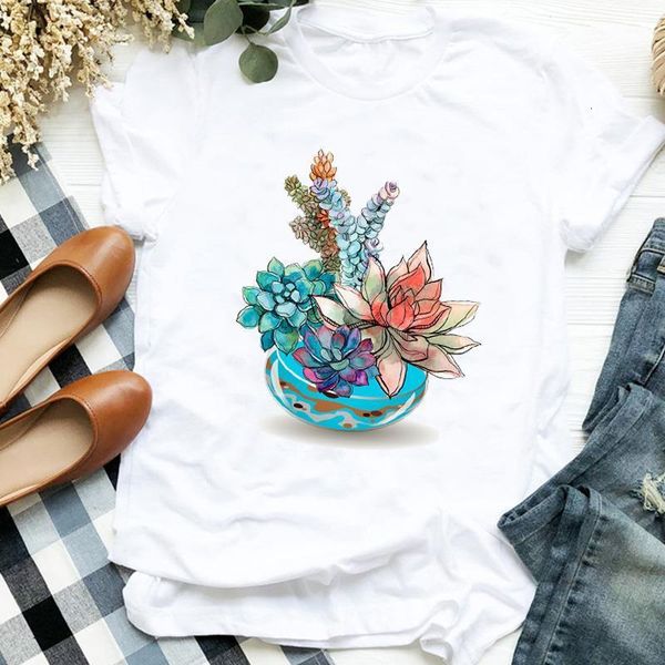 women lady 90s floral flower plant short sleeve print casual t tee womens tshirt female shirt clothes graphic t-shirt, White
women lady 90s floral flower plant short sleeve print casual t tee womens tshirt female shirt clothes graphic t-shirt, White