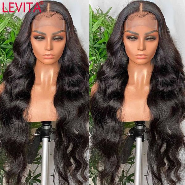 lace wigs levita 28 30 32 inch long hair wig body wave front 4x4 closure brazilian lacefront human for women, Black;brown
lace wigs levita 28 30 32 inch long hair wig body wave front 4x4 closure brazilian lacefront human for women, Black;brown