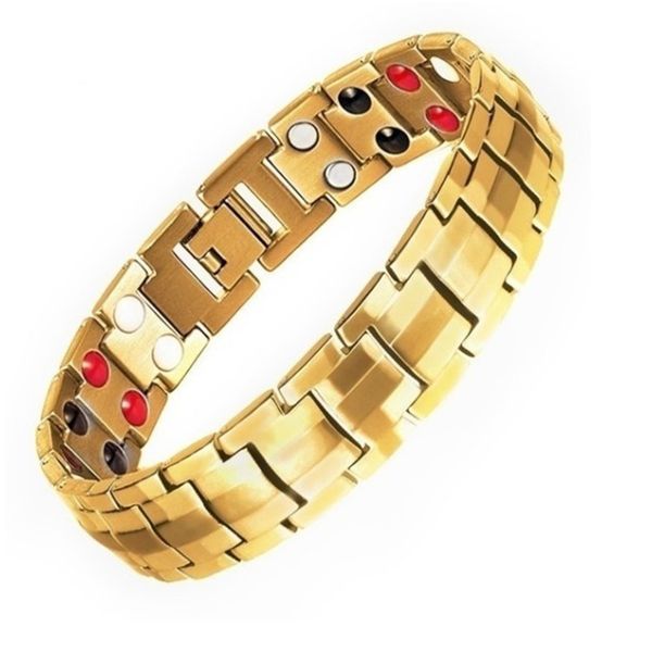 hip hop men women healthy magnetic bracelet 3 health care elements relieve fatigue improve sleep reduce fat magnets bangles lovers gift, Black
hip hop men women healthy magnetic bracelet 3 health care elements relieve fatigue improve sleep reduce fat magnets bangles lovers gift, Black