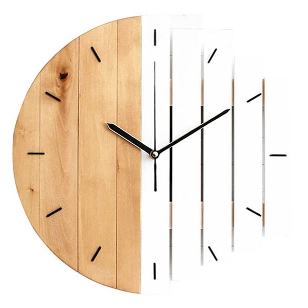bar vintage diy wooden wall clock practical pointer industrial style home decor living room bedroom color block hanging office
bar vintage diy wooden wall clock practical pointer industrial style home decor living room bedroom color block hanging office