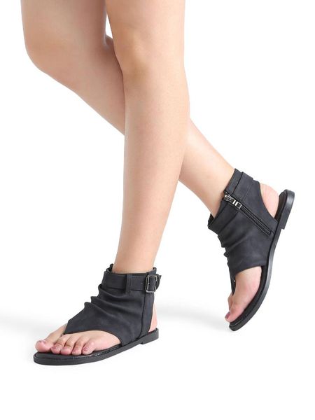 sandals spring/summer 2021 flip-toe roman flip-sandal large size women's shoes comfortable flat high sandal for women, Black
sandals spring/summer 2021 flip-toe roman flip-sandal large size women's shoes comfortable flat high sandal for women, Black