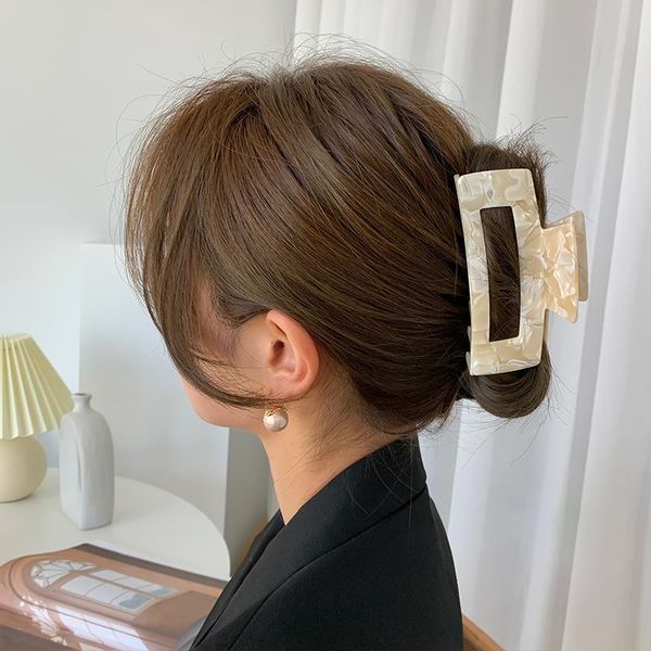 hair clips & barrettes 2021 ins large geometric hollow square tortoiseshell leopard acetate clip claw for women accessories, Golden;silver
hair clips & barrettes 2021 ins large geometric hollow square tortoiseshell leopard acetate clip claw for women accessories, Golden;silver