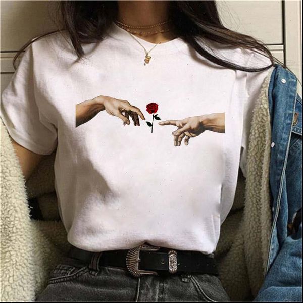 michelangelo print women t shirt harajuku spoof tshirt casual white short sleeve summer oversized female tees shirt 
michelangelo print women t shirt harajuku spoof tshirt casual white short sleeve summer oversized female tees shirt