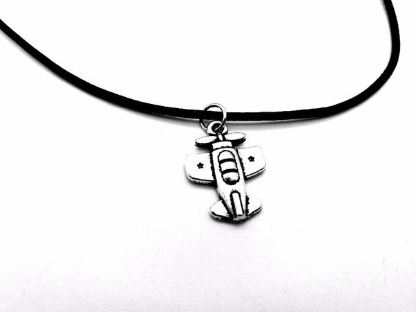 pendant necklaces tiny vintage plane necklace harry european airplane aircraft charm leather rope for birthday gifts, Silver
pendant necklaces tiny vintage plane necklace harry european airplane aircraft charm leather rope for birthday gifts, Silver