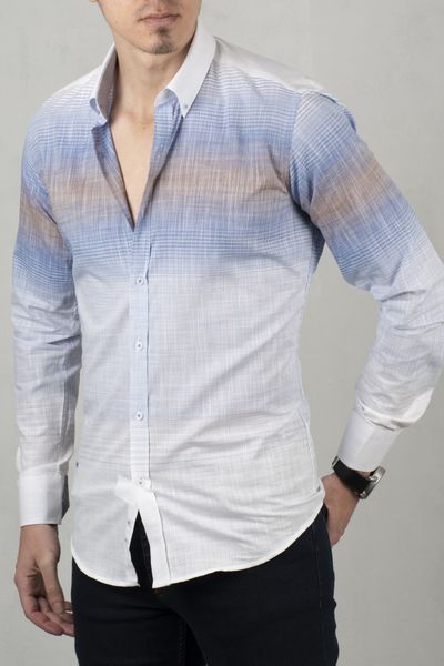 White Men 's Shirt 100 Cotton Print Slim Fit Long Spring Summer Autumn Winter Business 2006022 Sb5b, White;black
White Men 's Shirt 100 Cotton Print Slim Fit Long Spring Summer Autumn Winter Business 2006022 Sb5b, White;black