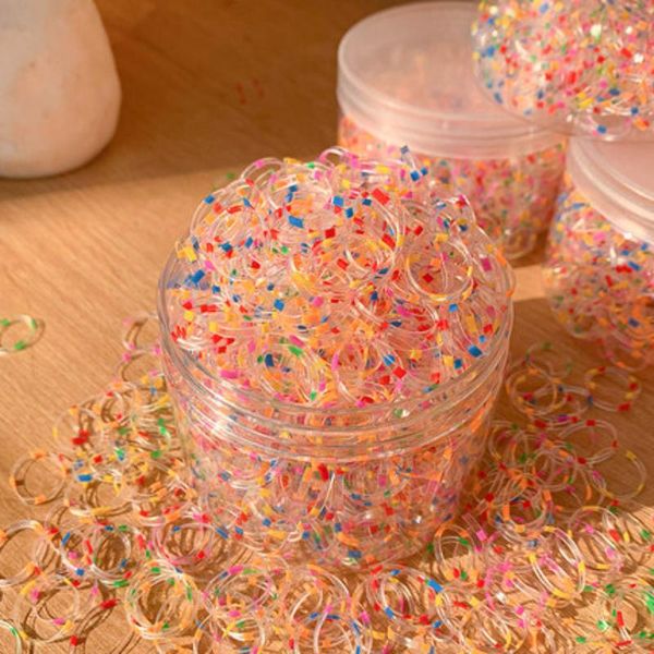 hair accessories 700pcs transparent colorful dot rings elastic rope rubber band for children girl tie ponytail holder, Slivery;white
hair accessories 700pcs transparent colorful dot rings elastic rope rubber band for children girl tie ponytail holder, Slivery;white