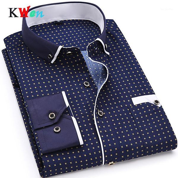 brand print casual men long sleeve shirt stitching fashion pocket design fabric soft comfortable men dress slim fit style 4xl1, White;black
brand print casual men long sleeve shirt stitching fashion pocket design fabric soft comfortable men dress slim fit style 4xl1, White;black