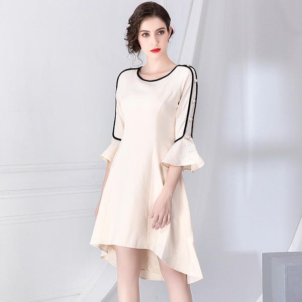 casual dresses asymmetric dress office 2021 superior quality spring autumn nail bead celebrities women elegant party, Black;gray
casual dresses asymmetric dress office 2021 superior quality spring autumn nail bead celebrities women elegant party, Black;gray