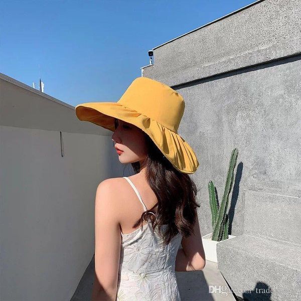 hat sun female anti-ultraviolet summer big brim fisherman beanie/skull caps, Blue;gray
hat sun female anti-ultraviolet summer big brim fisherman beanie/skull caps, Blue;gray