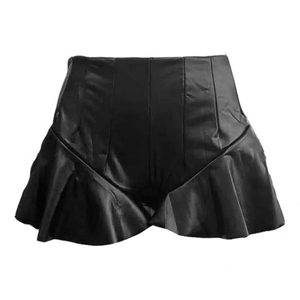 women's shorts all match women accessory breathable soild color mini skirt for summer, White;black
women's shorts all match women accessory breathable soild color mini skirt for summer, White;black