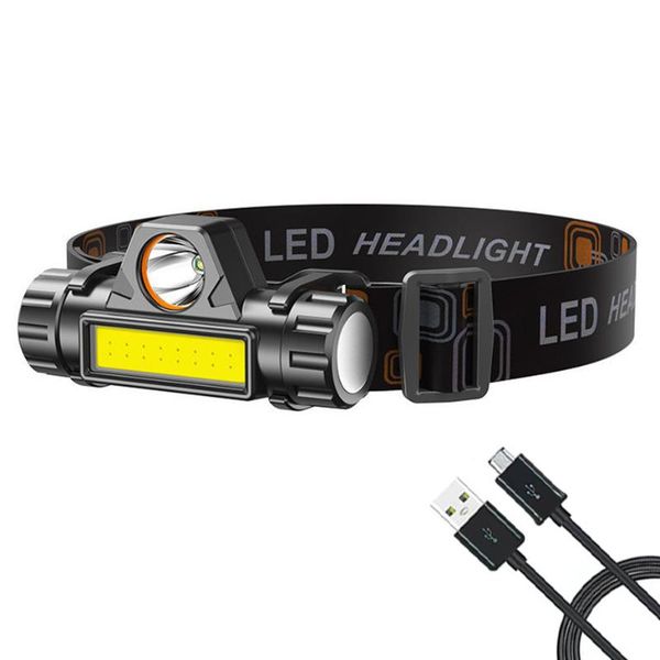 headlamps 2 led portable headlamp xpe+cob modes dual light usb rechargeable built-in 18650 battery waterproof outdoor camping hiking
headlamps 2 led portable headlamp xpe+cob modes dual light usb rechargeable built-in 18650 battery waterproof outdoor camping hiking